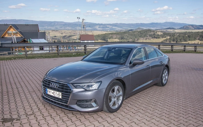 Audi A6 cena 134600 przebieg: 183000, rok produkcji 2020 z Ćmielów małe 742